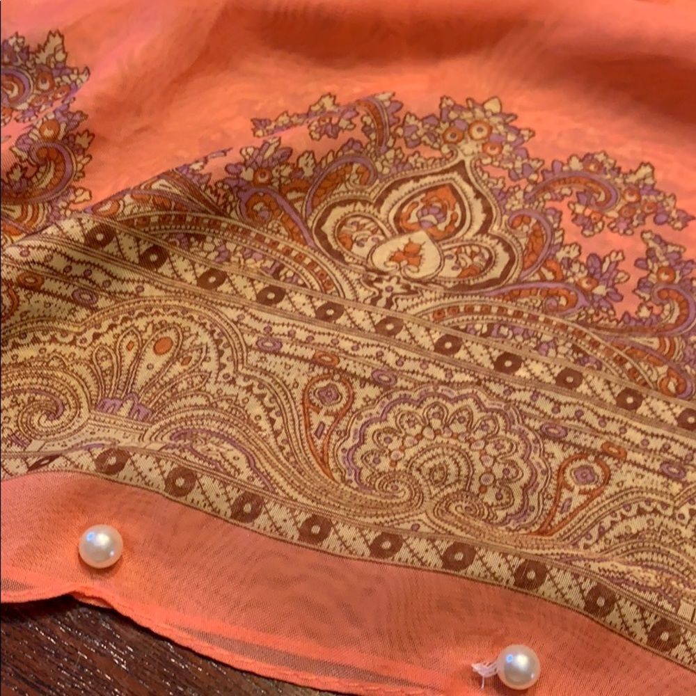 Chiffon Poncho - Picture 2 of 3